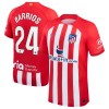 Original Fußballtrikot Atlético Madrid Barrios 24 Heimtrikot 2023-24 Für Herren